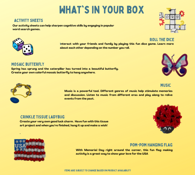 Spring Individual Activity Box