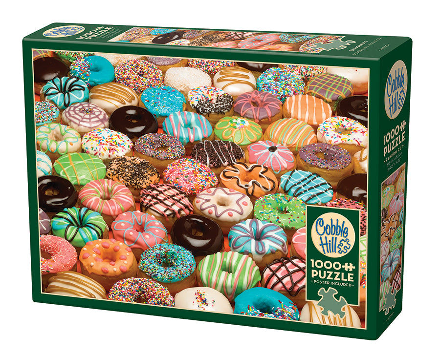 1000 Piece Puzzle (Donuts / Farm Country / Bears)