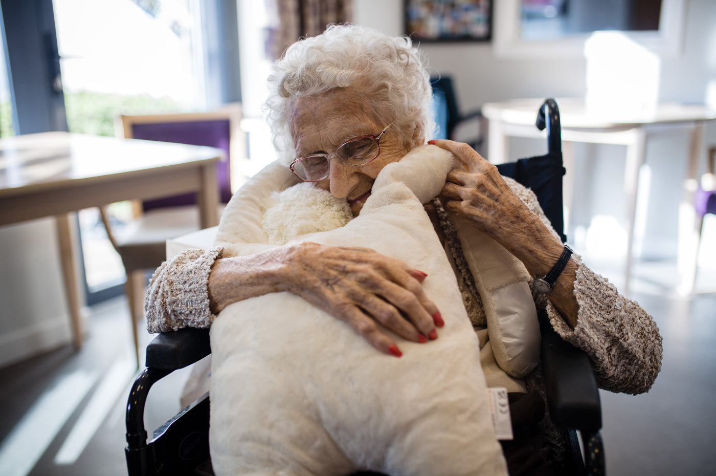 Hug for dementia patients