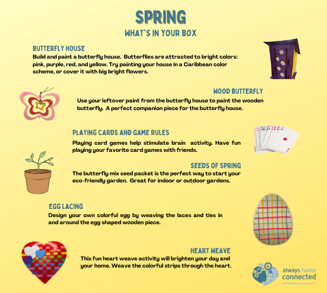 Activity Boxes For Elderly | Order For Dementia Patients